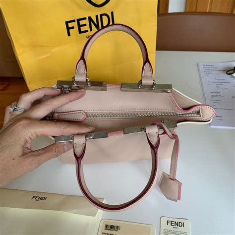 fendi 3jours mini pink|Fendi 3jours Mini Vitdolce Handbag Light Pink.